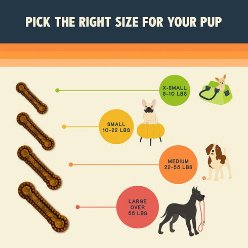 Jiminy's Dental Chew Dog Treats for Medium Adult Dogs 12Ct - Poudre Pet and Feed Supply
